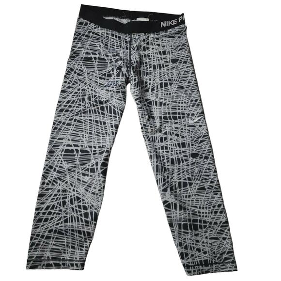 Nike Pro Active Legging Size Large Training Yoga Pants Dri-Fit Design - Picture 1 of 8